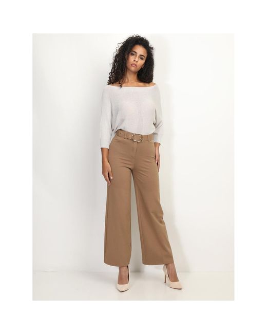 Pull Pulls pour - Gris clair La Modeuse en coloris White