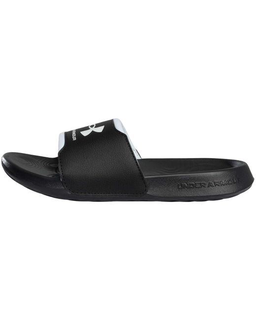 Claquettes Curseurs de sélection Ignite Under Armour pour homme en coloris Black