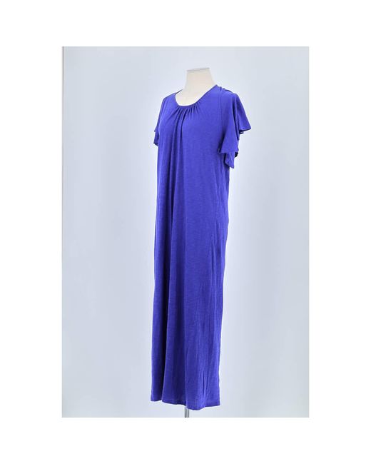 Robe Robe en coton violette Ba&sh en coloris Blue
