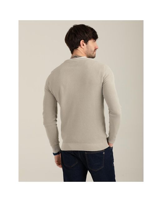 Pull FM26S02MG Fred Mello pour homme en coloris Gray
