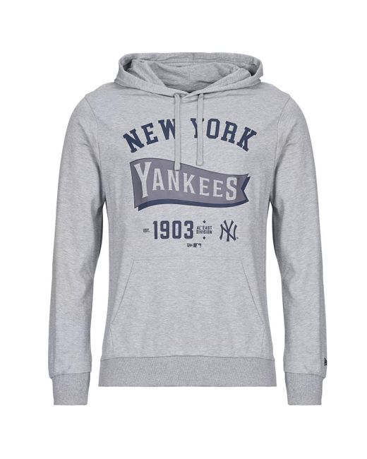 KTZ Sweatshirt Mlb Pennant Graphic Hoodie New York Yankees in Gray für Herren