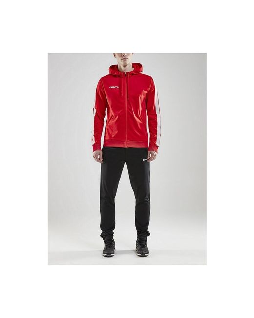 Sweatshirts à capuche Fullzip Pro Control C.r.a.f.t pour homme en coloris Red