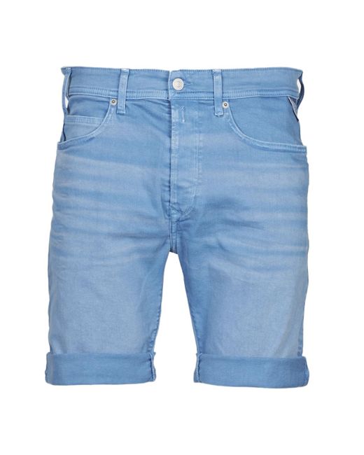 Replay Korte Broek Ma981b-8005355 in het Blauw voor heren - Bespaar 13% -  Lyst