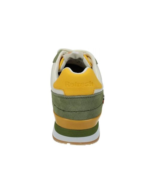 Baskets basses Refresh pour homme en coloris Green