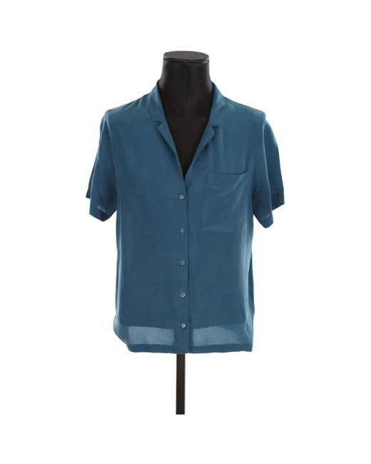 Blouses Blouse en soie Des Petits Hauts en coloris Blue