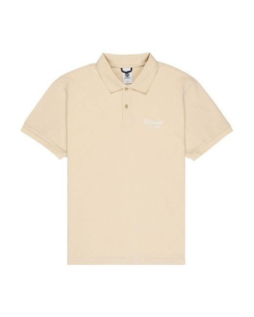 Polo Script Element pour homme en coloris Natural