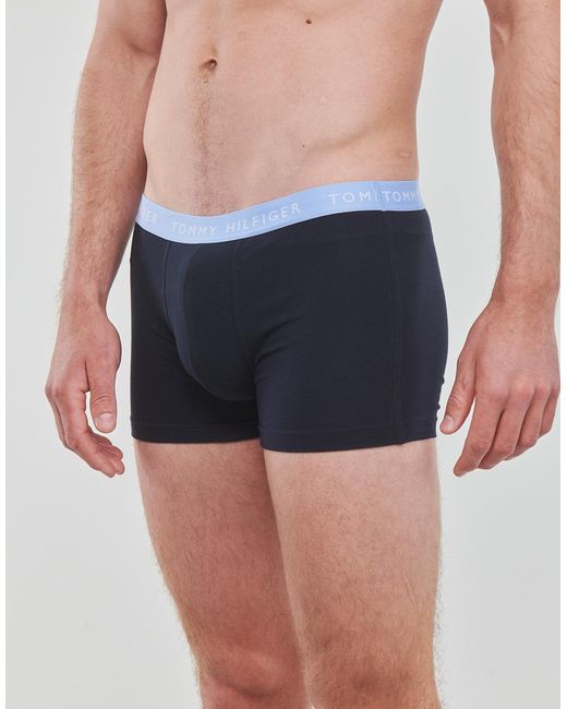 Boxers 3P TRUNK WB Tommy Hilfiger pour homme en coloris Blue