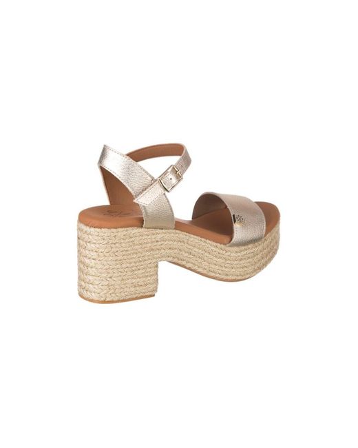 POPA Sandalen Abaka in het Metallic