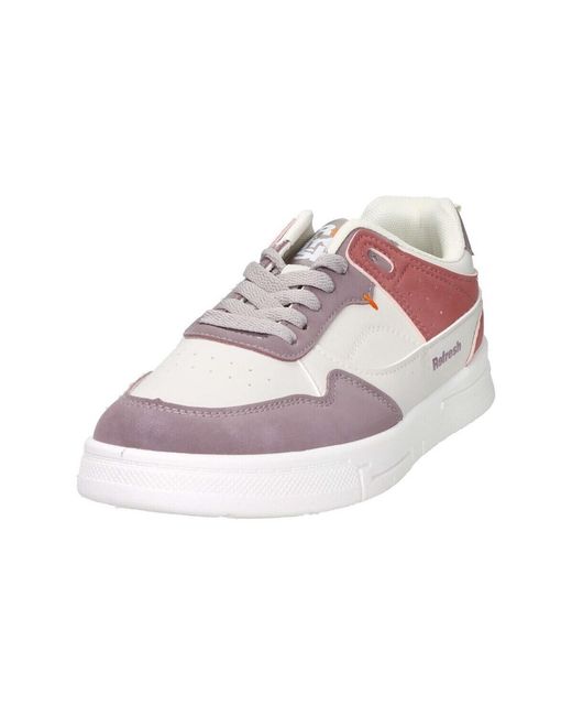 Baskets basses 172346 Refresh en coloris Pink