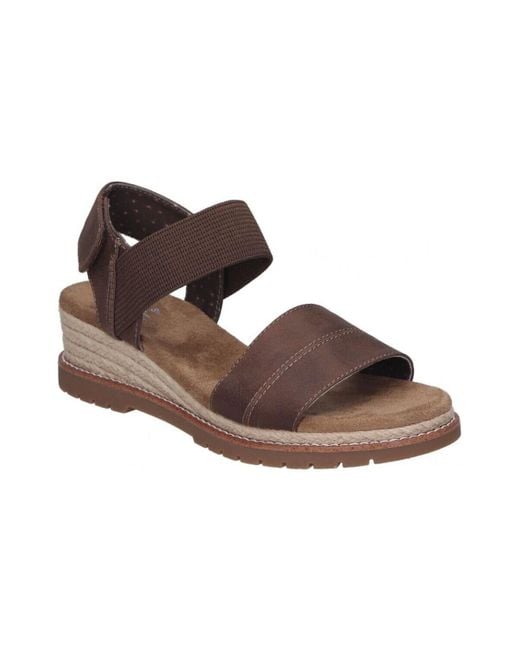 Sandales 114687-BRN Skechers en coloris Brown
