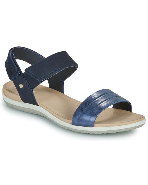 Geox Blue Sandalen D02R6F09Acfc4322