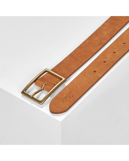 Levi's Riem Rectangle Buclkle in het Brown