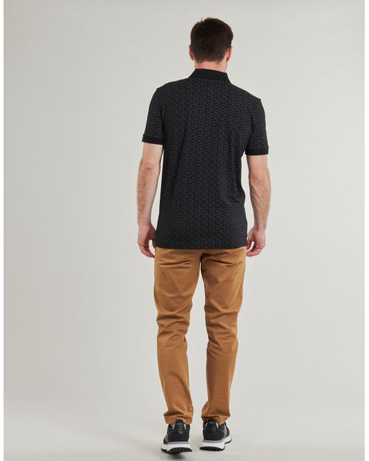Boss Poloshirt Paddy Striped C in Black für Herren