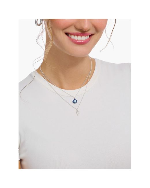 Collier KE2245-051-14-L45V Thomas Sabo en coloris White
