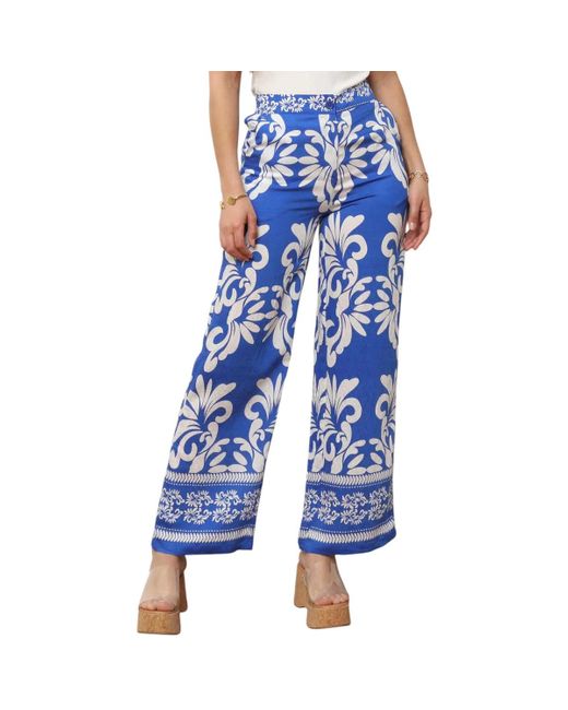 La Modeuse Broek 74534_P176109 in het Blue