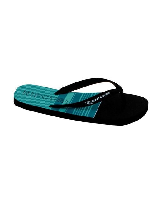 Tongs Combine Basic Open Toe Rip Curl pour homme en coloris Black