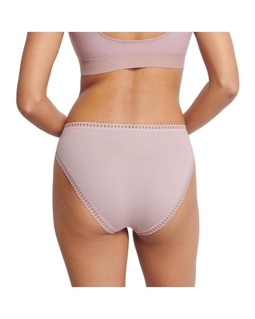 Culottes & slips Slip Paquet de 6 GO Crush High leg C6P Sloggi en coloris Black