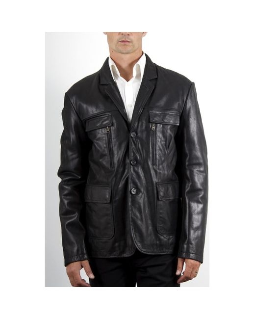 mac douglas veste cuir