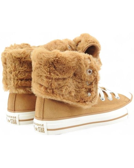 Baskets montantes A15137C-AI26 Converse en coloris Metallic