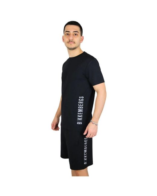 T-shirt BKKS0021 Bikkembergs pour homme en coloris Black