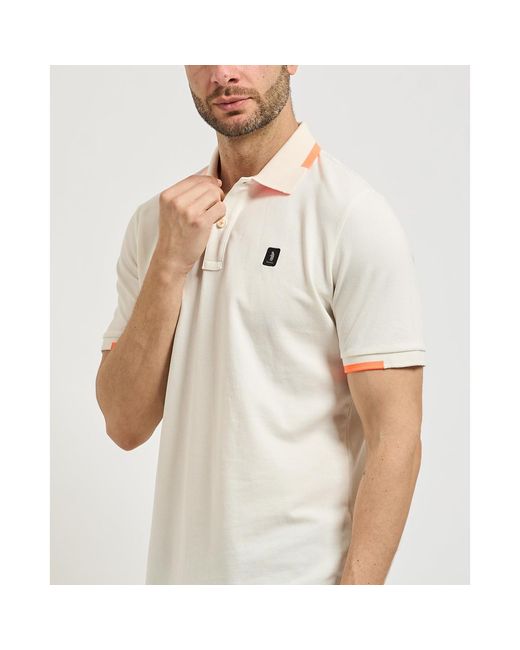 Polo Polo avec logo Refrigue pour homme en coloris Natural