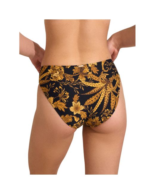 Maillots de bain Bas maillot slip de bain ACANTHUS Mare Selmark en coloris Black