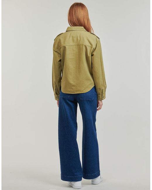 ONLY Parka Jas Onlfox in het Green