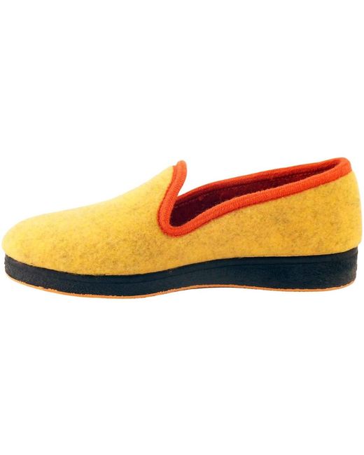 Chaussons Rosy Semelflex en coloris Yellow