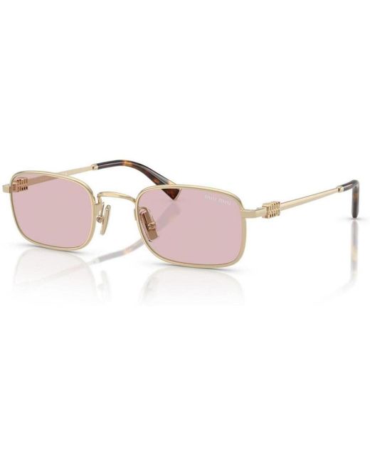 Miu Miu Zonnebril 0Mu A53S Zvn4I0 in het Pink