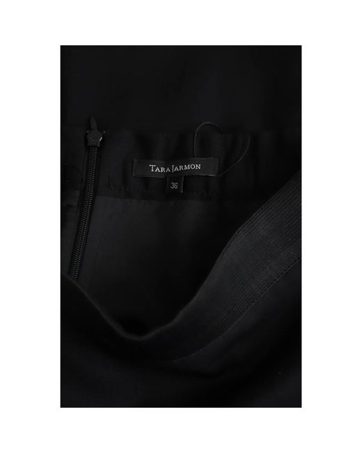 Jupes Jupe en laine noire Tara Jarmon en coloris Black