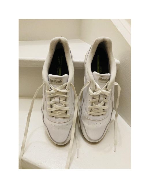 Baskets basses Basket en cuir blanc Reebok en coloris White