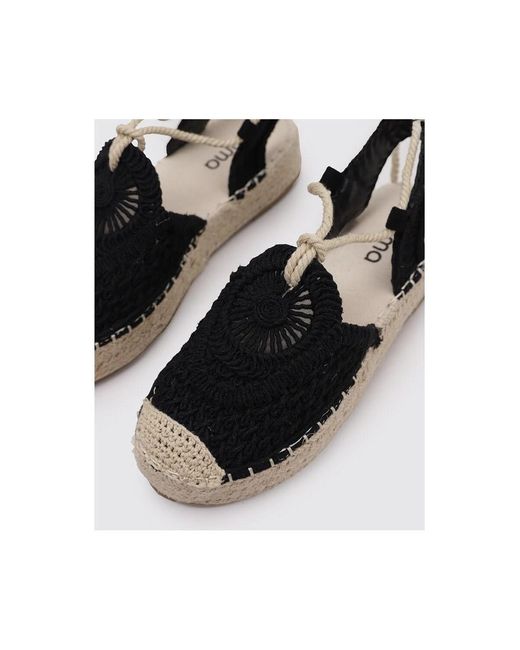 Espadrilles Elba Limma en coloris Black