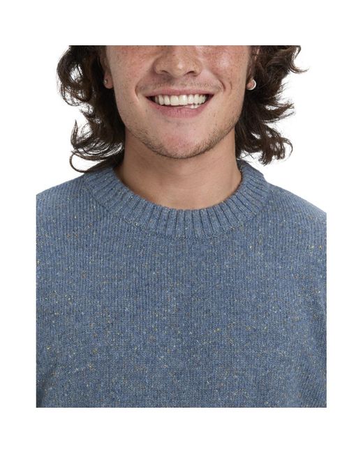 Pull Slow Song Neppy Quiksilver pour homme en coloris Blue