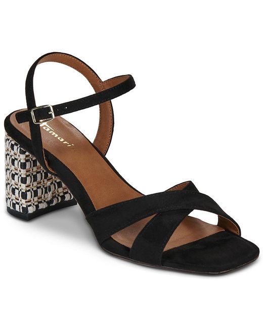 Tamaris Black Keilabsatzsandalen 28362