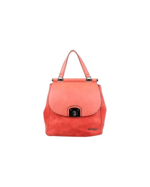 Sac a main Sac a dos a rabat Corail Mac Alyster en coloris Rouge Lyst