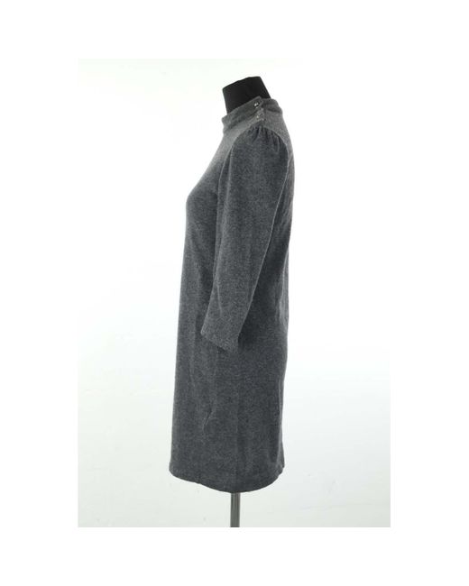 Robe courte Robe en laine grise Ba&sh en coloris Black