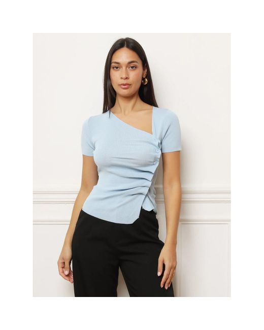 La Modeuse Blouse 75134_P177554 in het Blue
