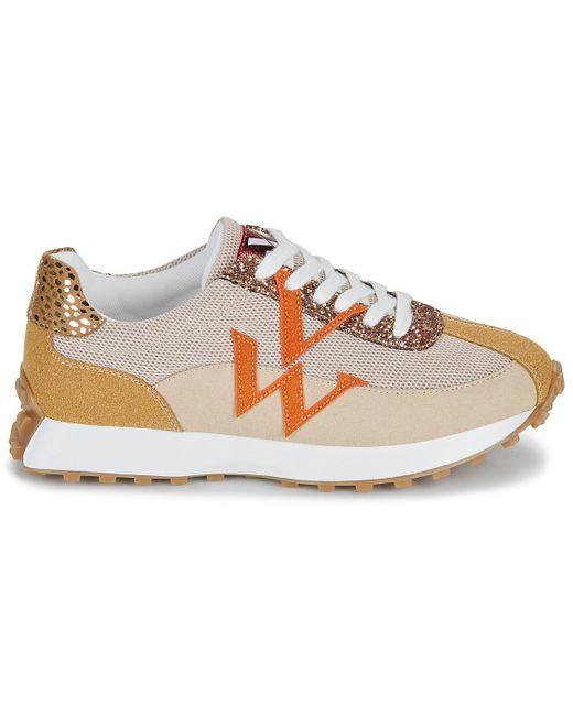Vanessa Wu Natural Sneaker Mona
