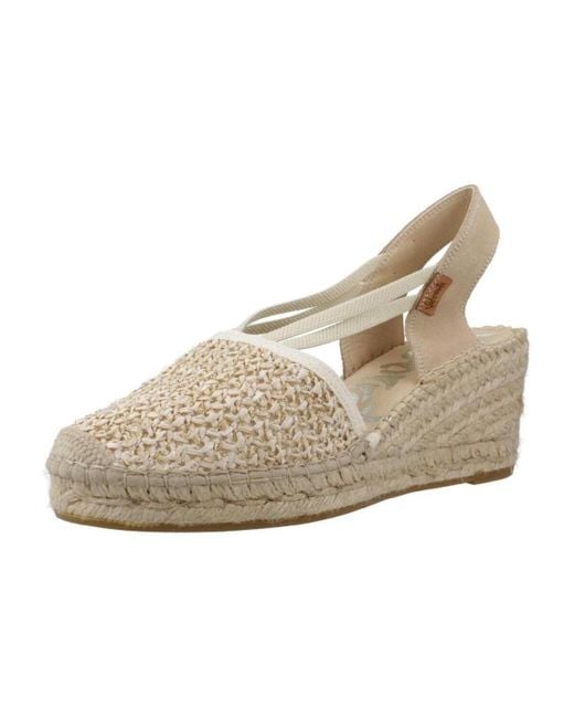 Espadrilles 18400FBCL Vidorreta en coloris Natural