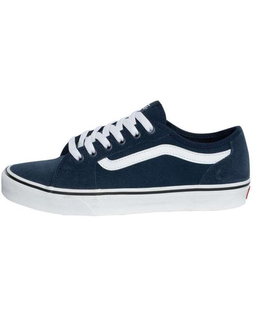 Baskets basses Baskets en daim Decon Filmore Vans pour homme en coloris Blue