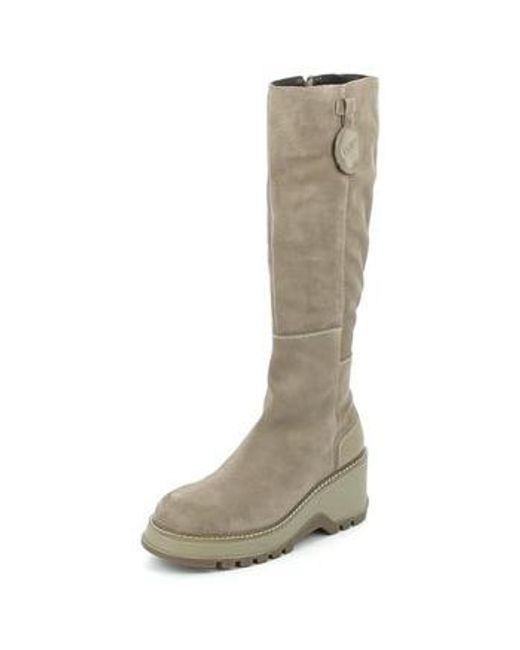 Bottines Walkside, Bottes Femme Kickers en coloris Natural
