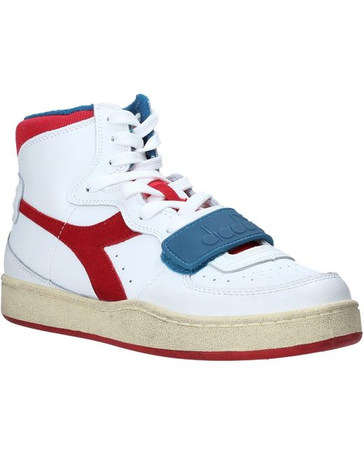 Diadora Heritage Dames Sneakers Beige sue hoge sneaker | Van den Assem