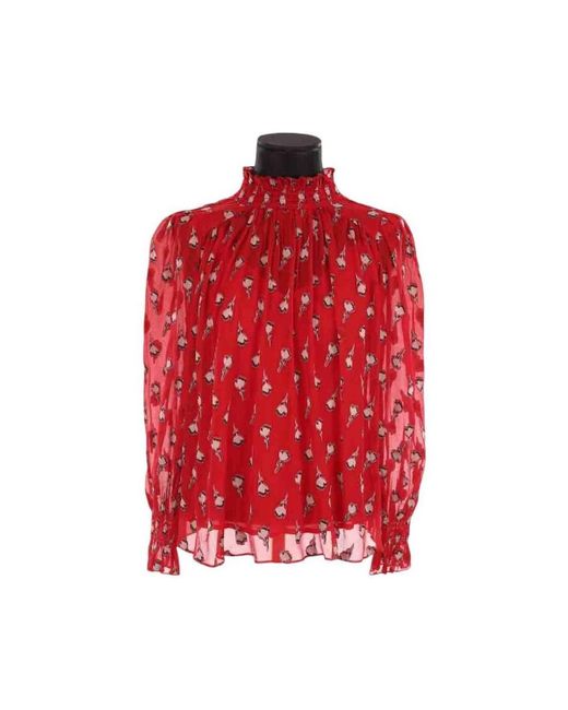 Blouses Blouse en soie Ba&sh en coloris Red