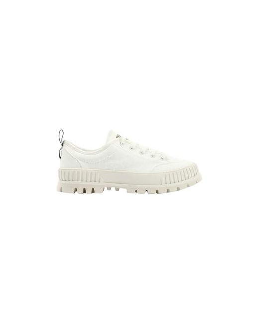 Palladium Sneakers Pallashock Lo Org 2 in het White