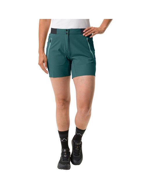 Jogging Women's Scopi LW Shorts II Vaude en coloris Green