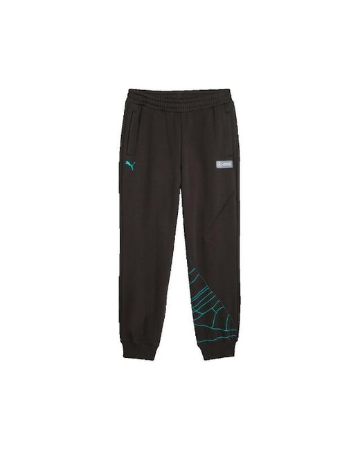 Jogging Pantalon de survêtement Mercedes-AMG PETRONAS PUMA pour homme en coloris Black