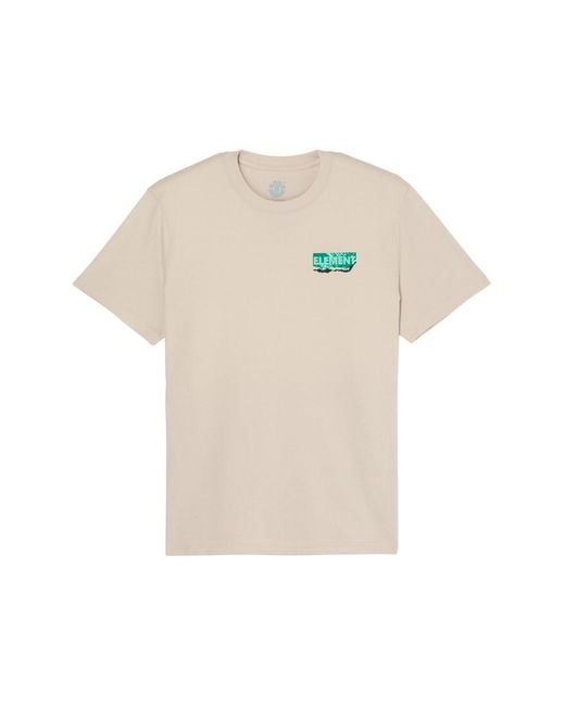 T-Shirt Torn Element pour homme en coloris Natural