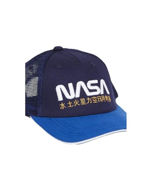 Casquette Casquette NASA pour homme en coloris Blue