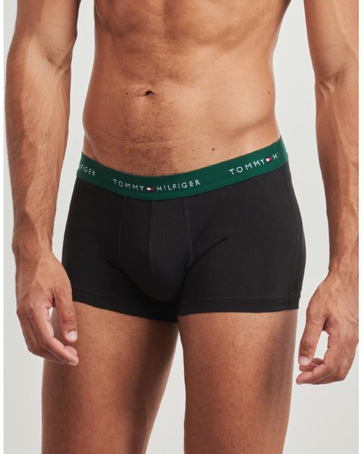Boxers 3P WB TRUNK Tommy Hilfiger pour homme en coloris Green