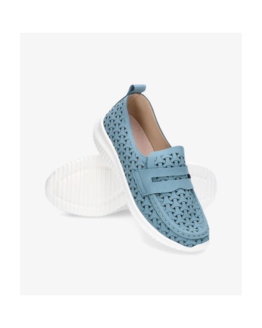 Mocassins Divinity Eoligeros en coloris Blue
